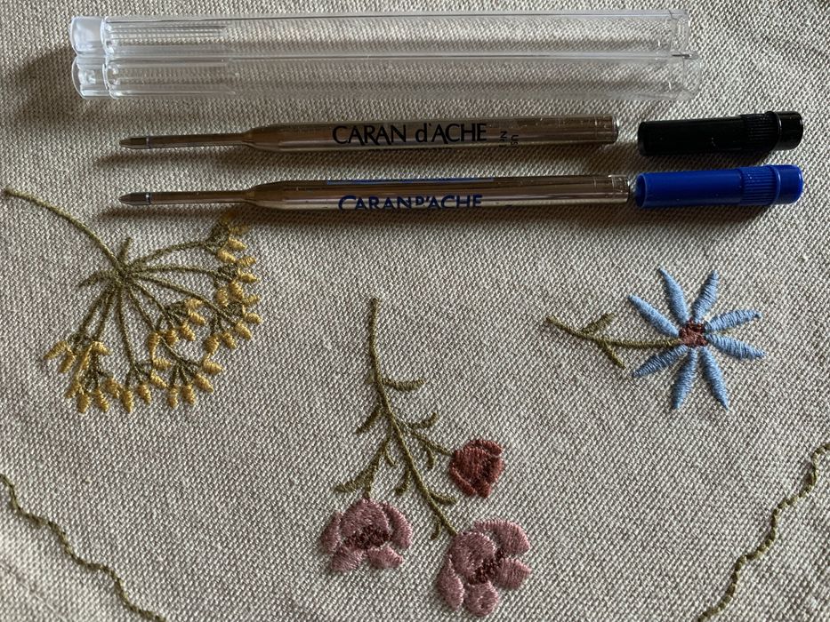 Caran d’Ache Goliath - два броя оригинални пълнителя за химикал