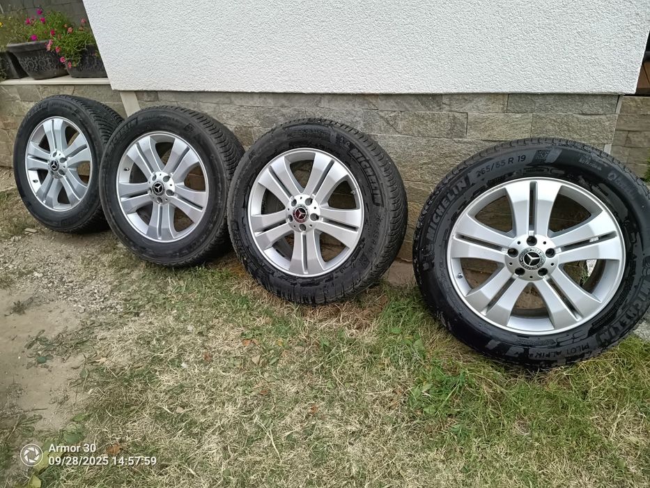 ОРИГИНАЛНИ джанти с гуми МИШЛЕН за Мерцедес W164 и GL