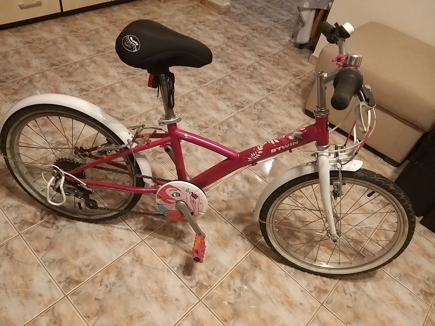 Bicicleta B-twin copii (fete)