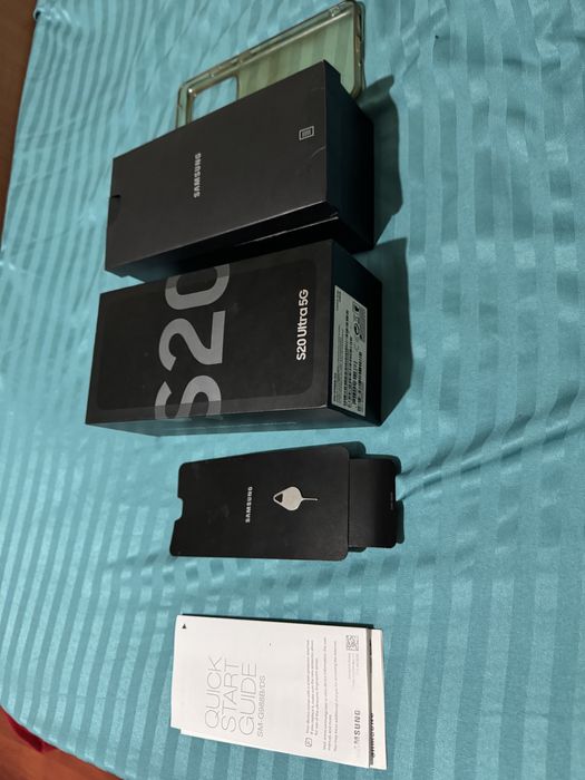 Cutie cheita si husa samsung galaxy s20 ultra originale