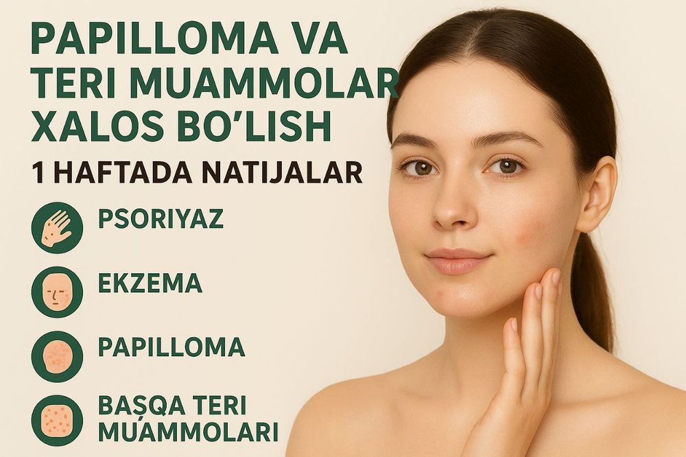 Gijja va parazitlar, teri muammolarida yordam