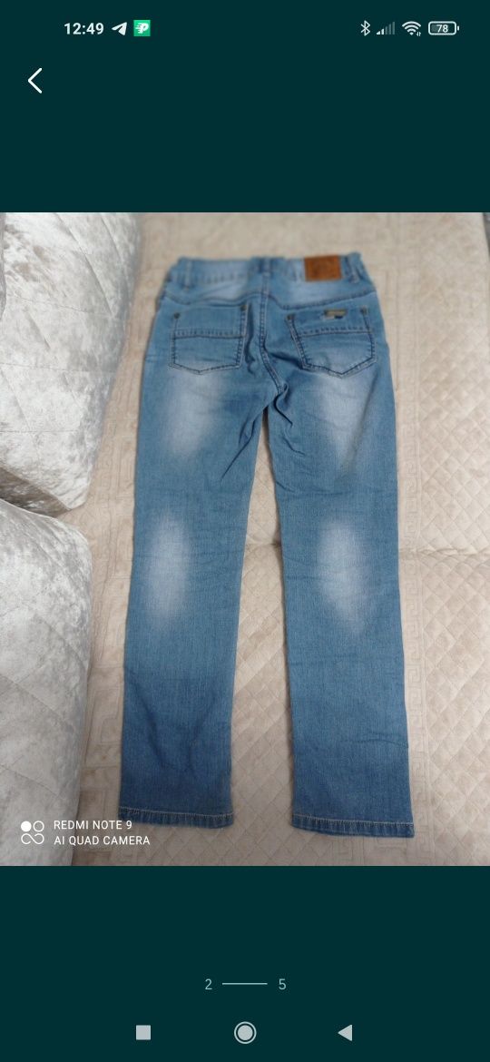 Продам для мальчика джинсы