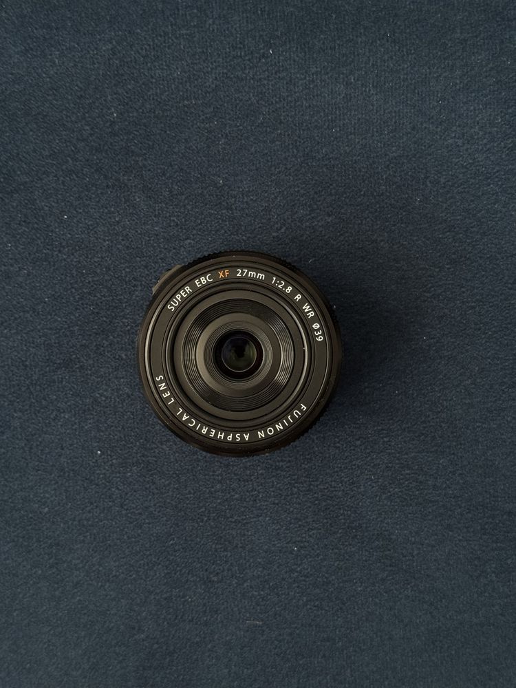 Fujifilm 27mm f2.8 fujinon обектив
