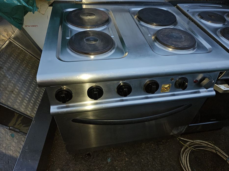 Aragaz (plită) electrică de inox