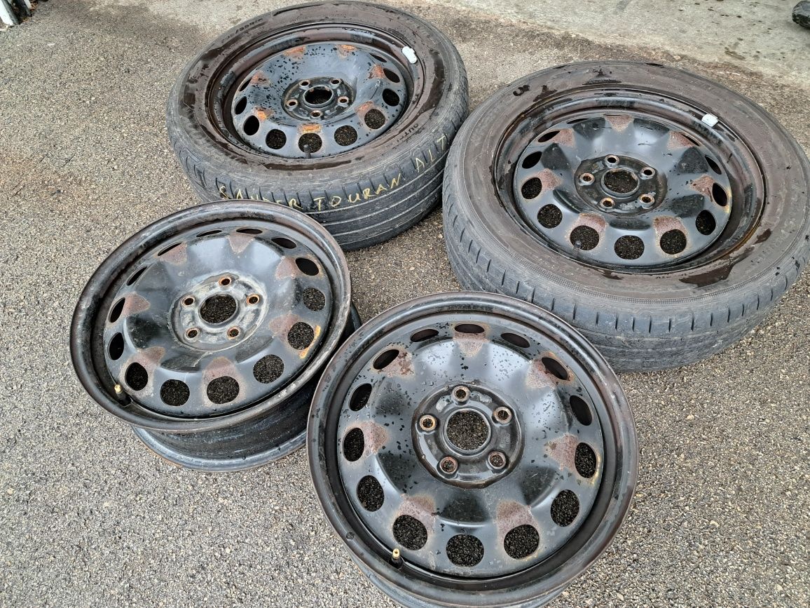 5х112/16 VW Ауди Шкода Сеат 5x112/16 железни джанти