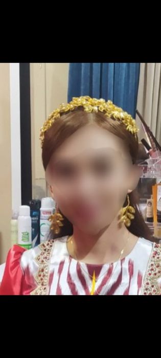 Atlas ko'ylak lozim, obodok ziragi bilan beraman