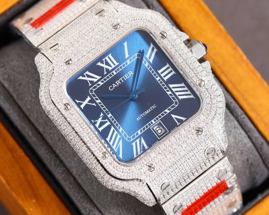 Ceas de bărbați automat Cartier Santos De Cartier