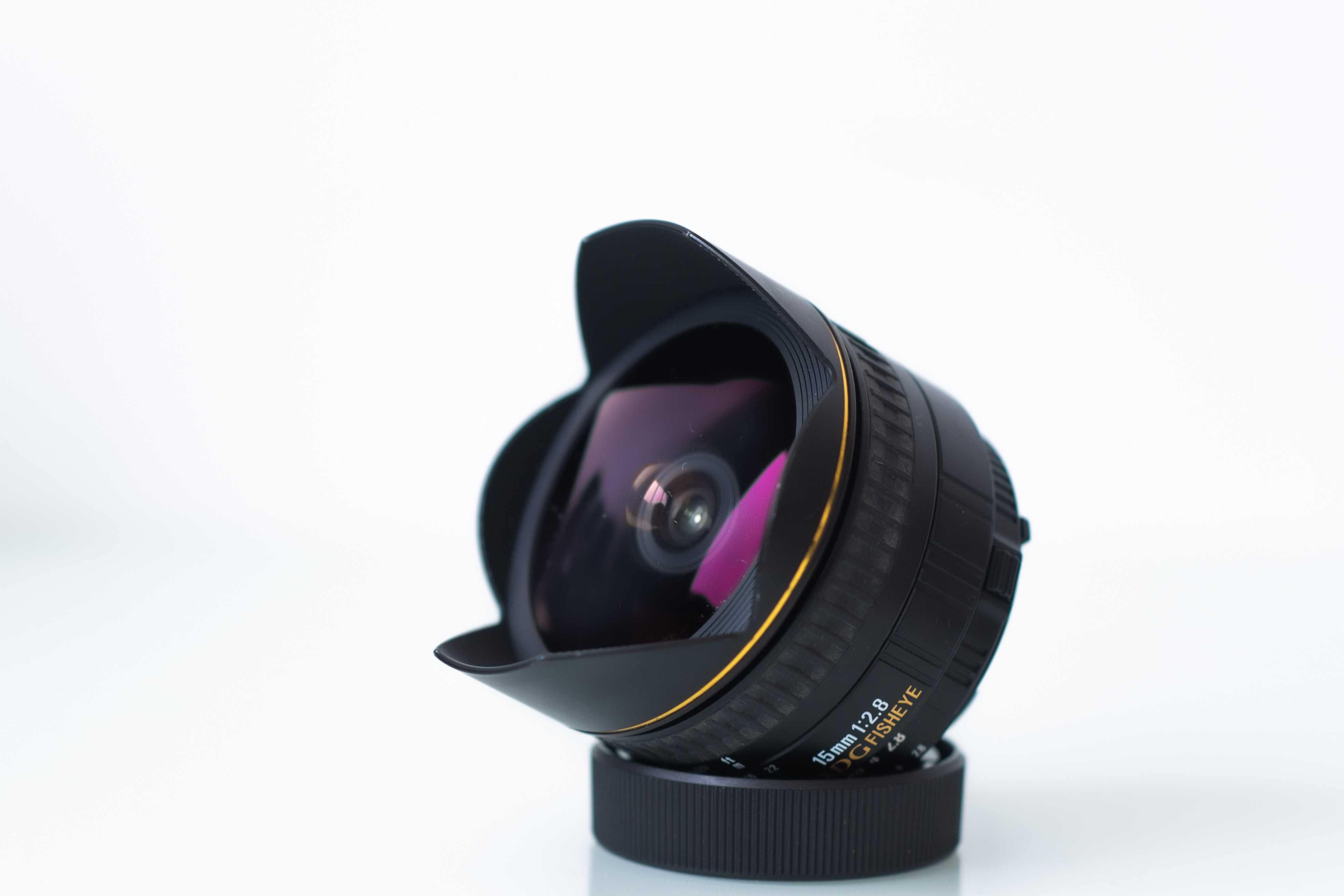 De colectie! Obiectiv pt. Nikon SIGMA 15mm f2.8 EX Fisheye FullFrame