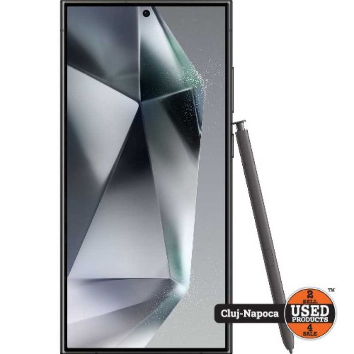 Samsung Galaxy S24 Ultra, 256 Gb, DS, Titanium Gray | UsedProducts.ro
