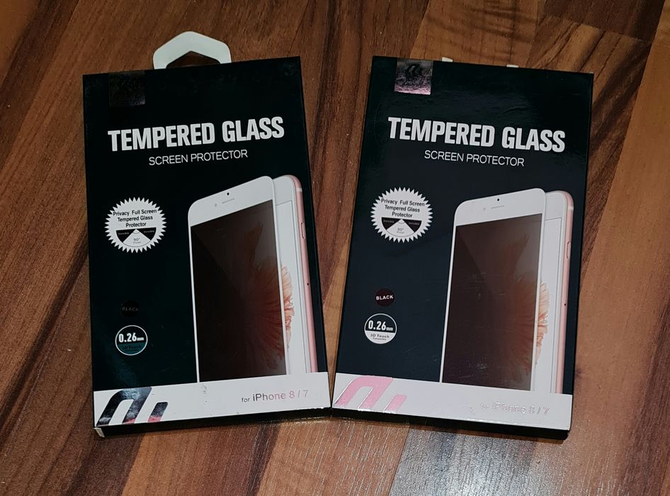 Folie sticla privacy antispy originala Devia Apple iPhone 7 8 SE 2 SE3