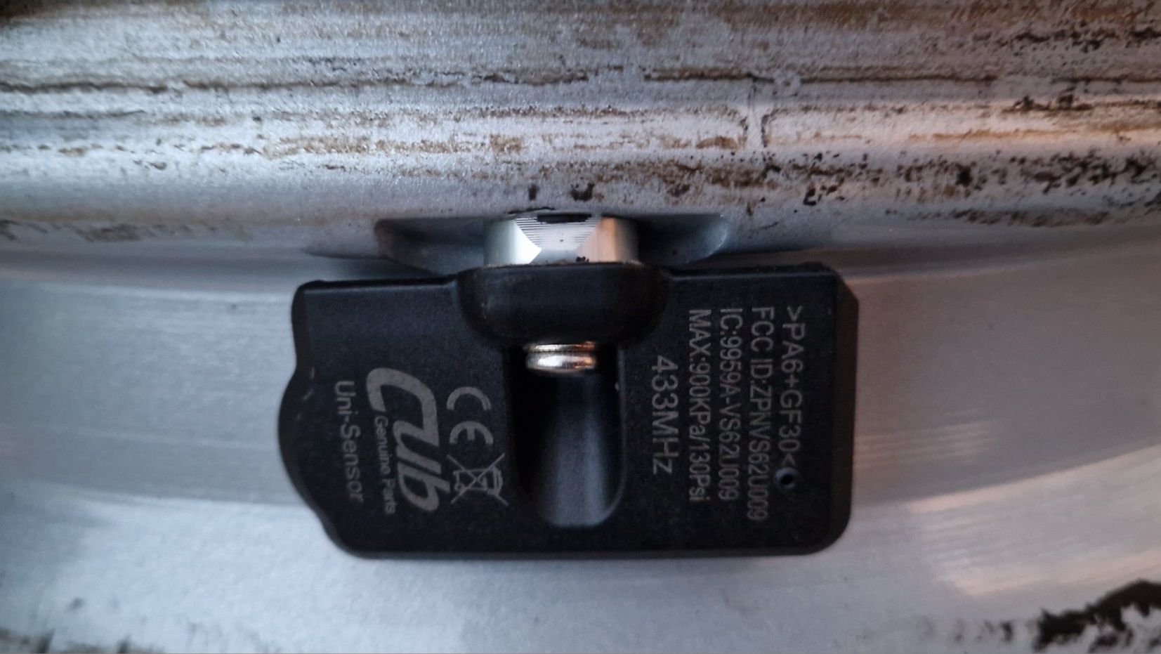 Хюндай Кона. Датчици за следене налягането в гумите. TPMS Hyundai Kona