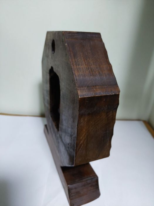 Superb ceas vechi din lemn masiv Junghans