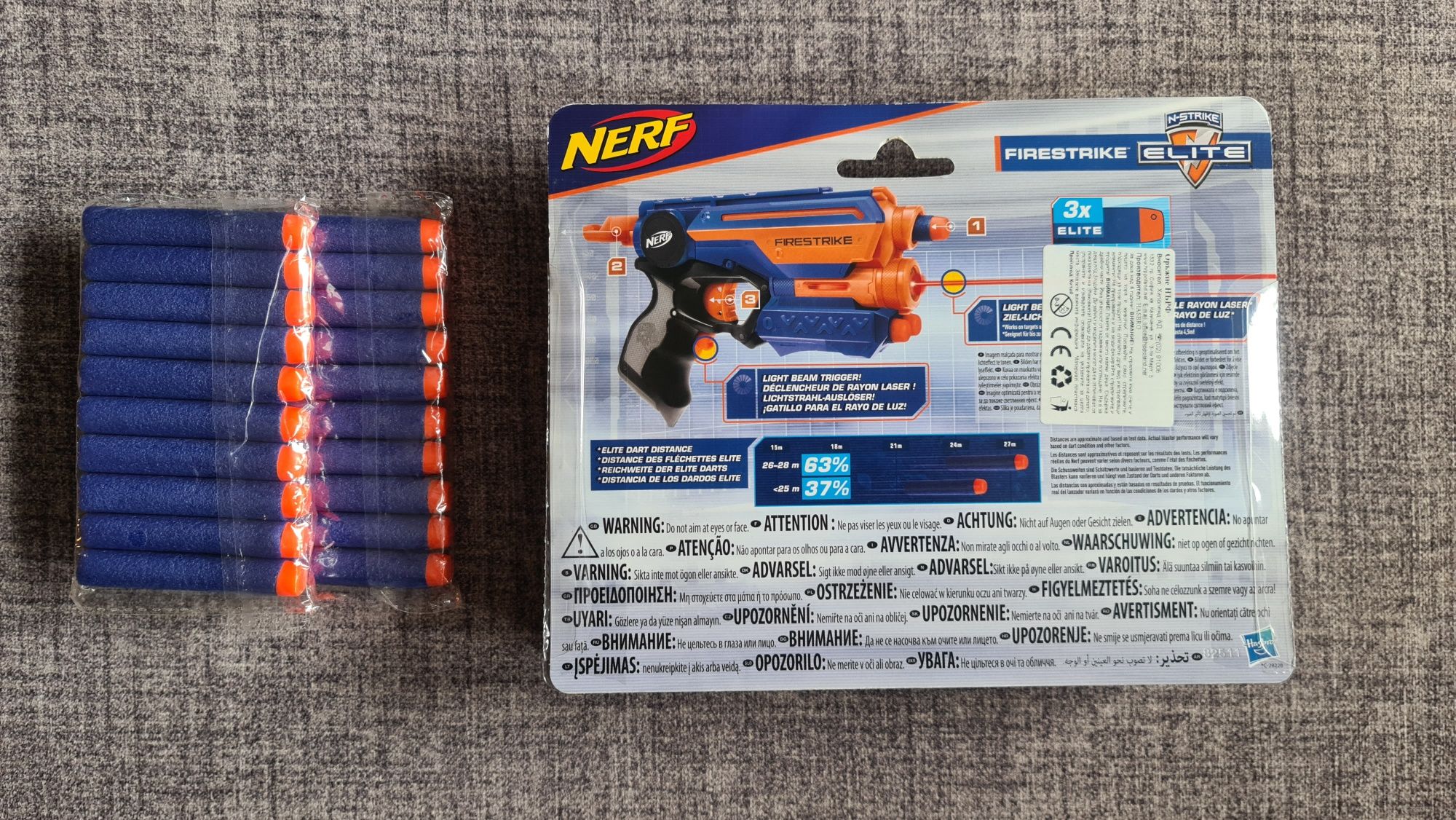Детски пистолет - бластер Nerf N-strike Elite - Firestrike