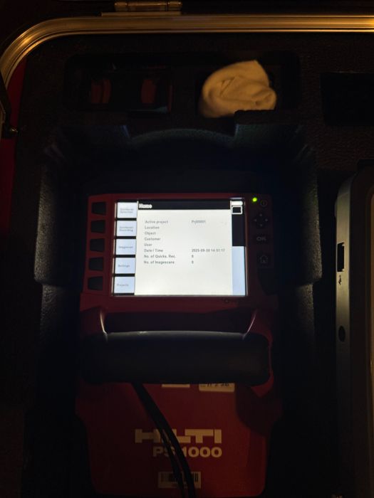 hilti ps1000 ferroscan scanner beton detectare armătură + psa200