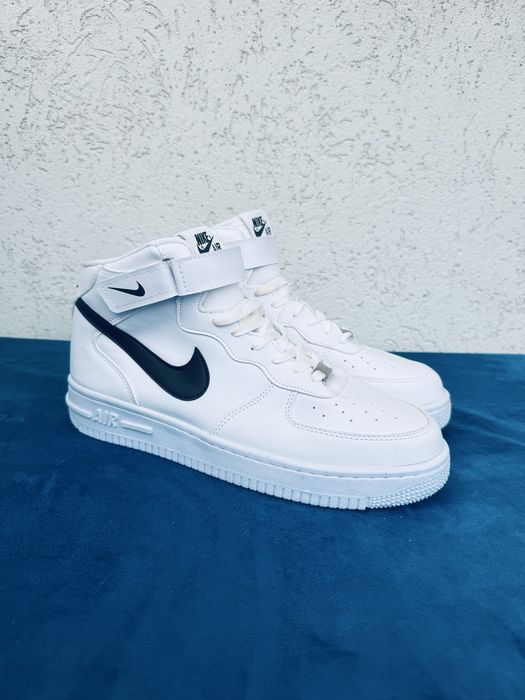 Ghete Nike AF1 White