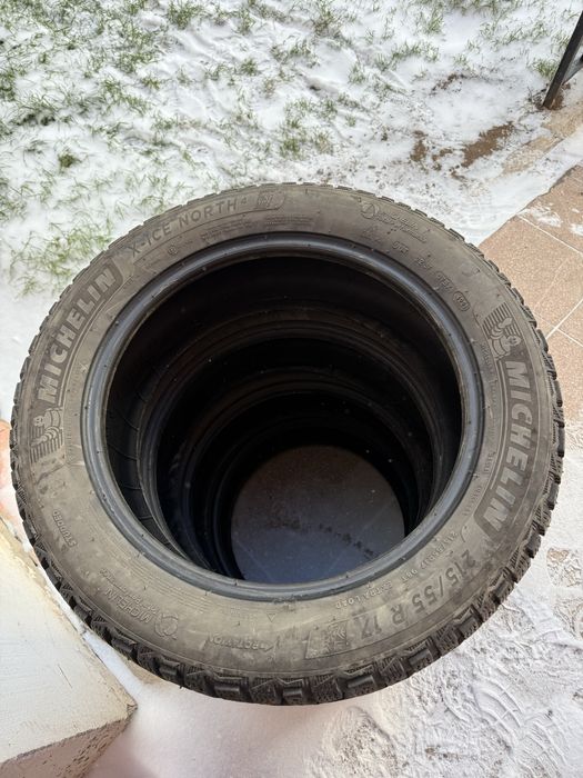 Шины зимние на R17  мишлен