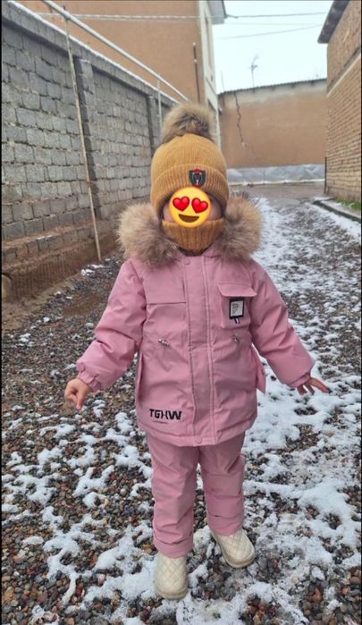 Детская куртка комбинезон пуховик