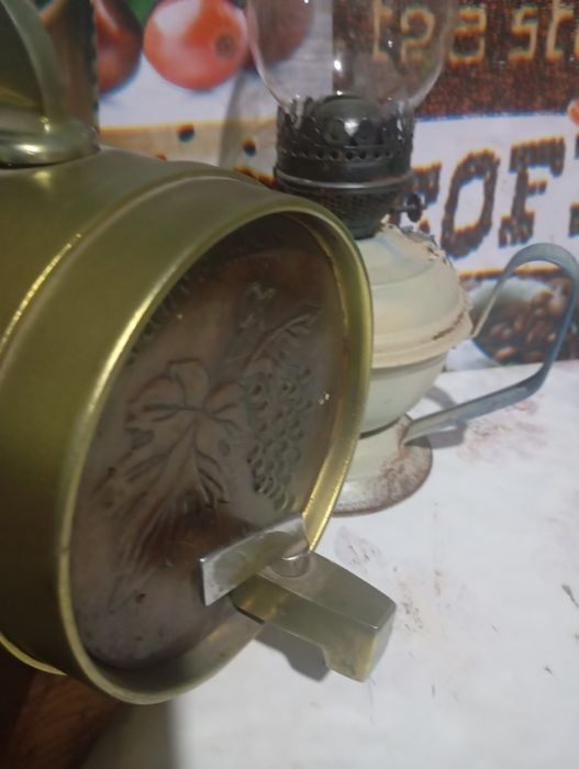 Antikvar shinni idish bn kerasin lampa
