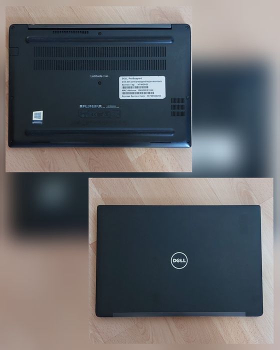 Laptop Dell Latitude 7280 de 12,5" i5 6300u 8gb ram 256gb ssd