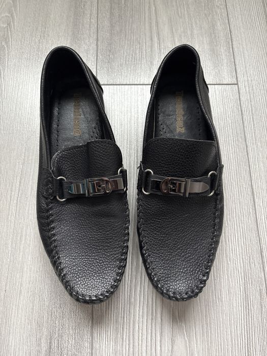 Мъжки обувки TendenZ - номер 41, от естествена кожа черни