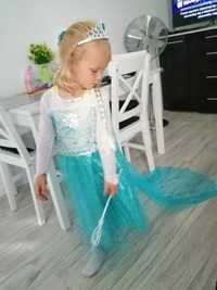 Rochie rochita Elsa Frozen NOUA 4,5, 6,7,8 ani