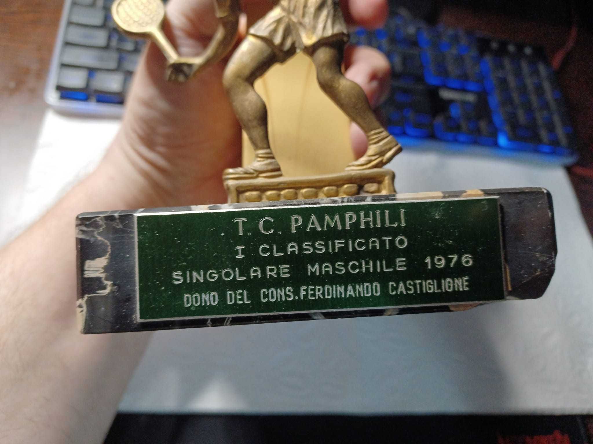 Trofeu tenis T.C.Pamphili 1976