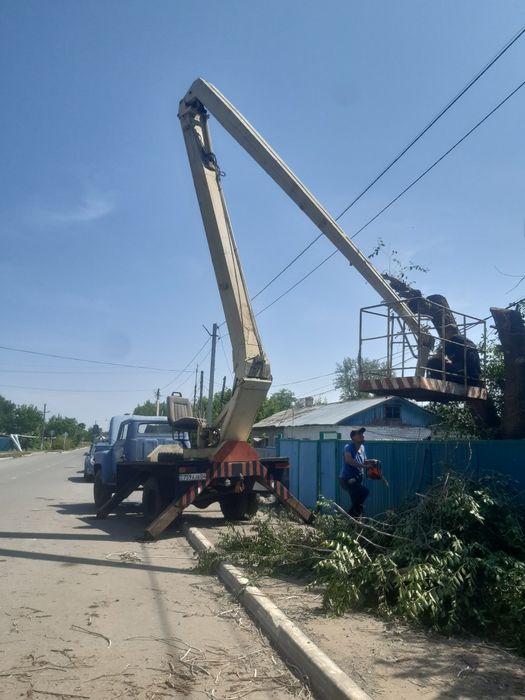 АГП. ВС18. Кран имеется с люлькой