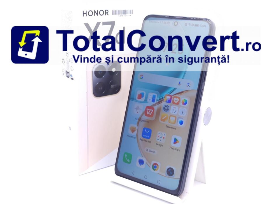 Honor X7D 4G 256GB Velvet Black 8GB Dual, Garantie 24 luni | #D87672