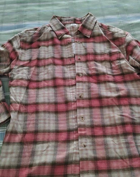 Рубашка фланелевая Uniqlo р-р М