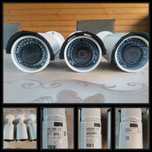 Camere supraveghere 4buc  IP Hikvision 4mpx motozoom