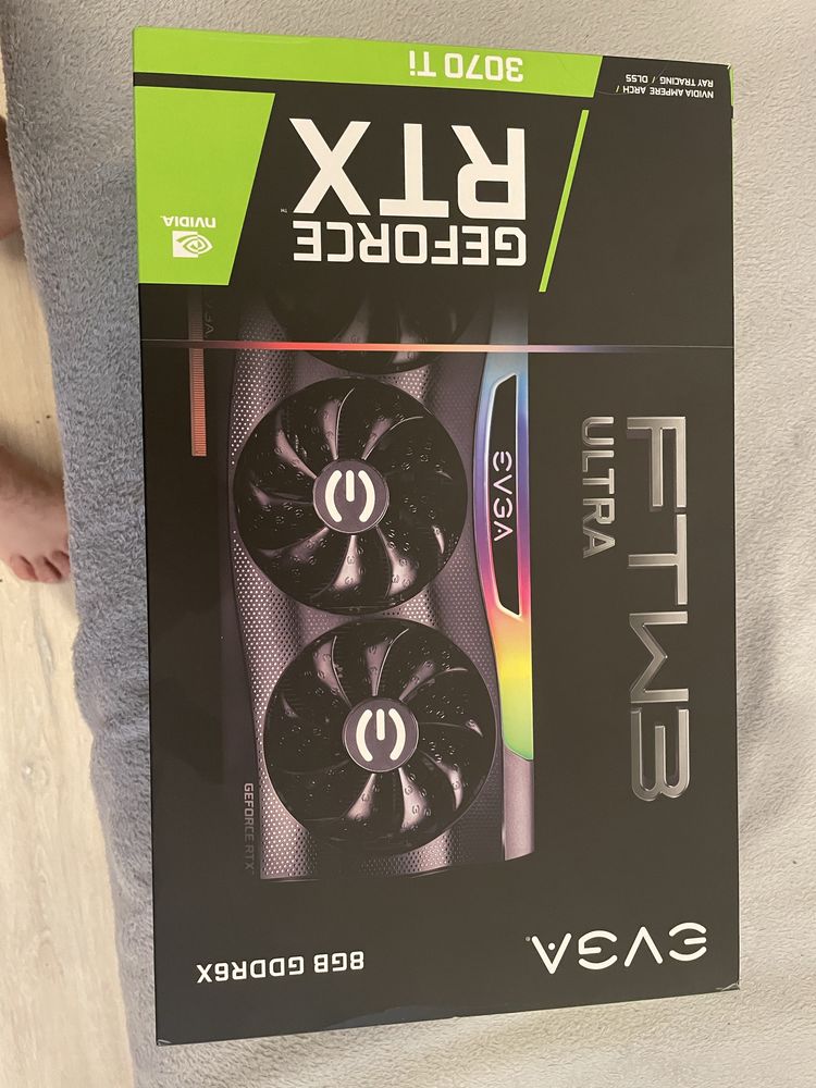 Placa video RTX 3070 ti EVGA FTW