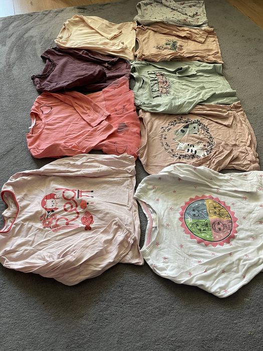 Блузки, суитшърт GAP, дънки H&M 98 рр