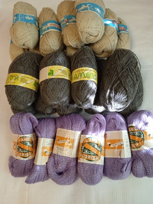 Пряжа чистошерстяная, полушерстяная, производство"Италия", "Алжир"