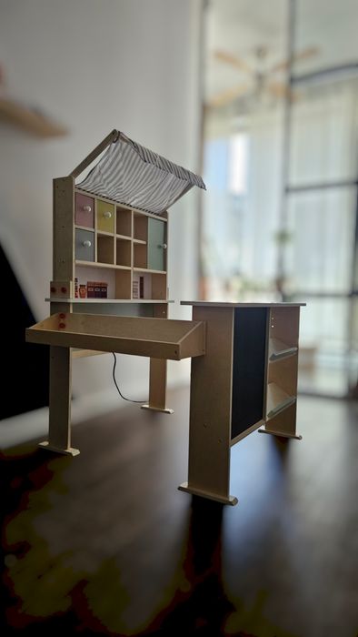 Детски дървен магазин играчка