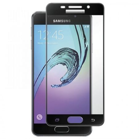 Folie de sticla 3D neagra compatibila cu Samsung Galaxy A5 2016