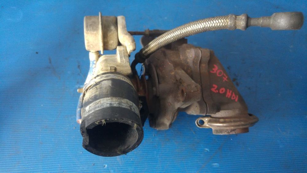 turbina peugeot 2.0 hdi rhy 206 307 406 citroen c5 xsara 9645247080 706977-2