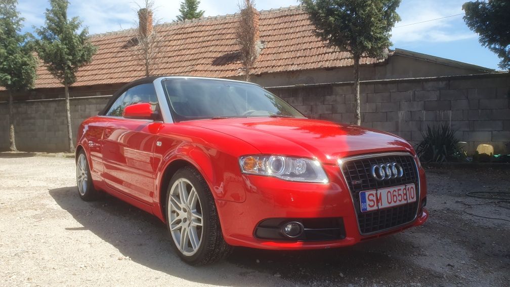 Audi A4 cabrio S-line, 2009