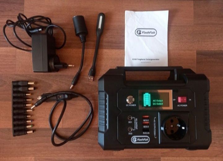 Generator solar Fossibot de 800w și de 200w și invertor 300w