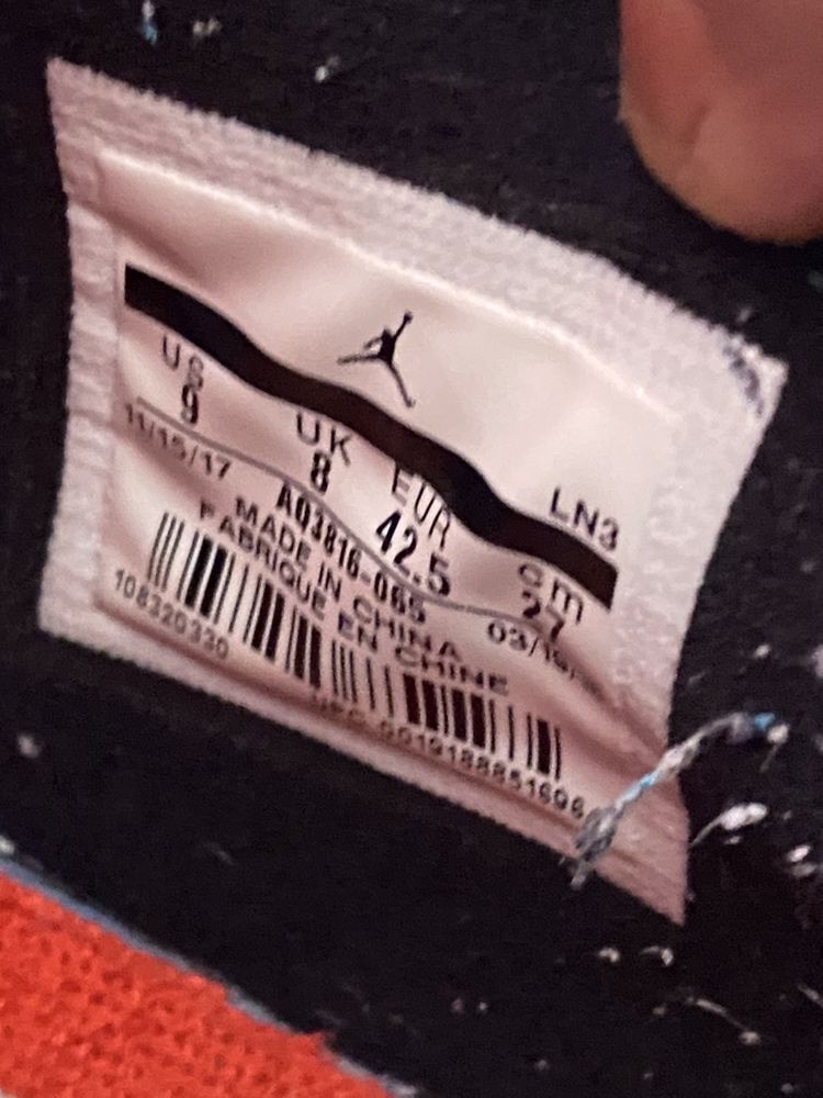 Jordan 4 Raptor (AF1 Nike High J1 J4)
