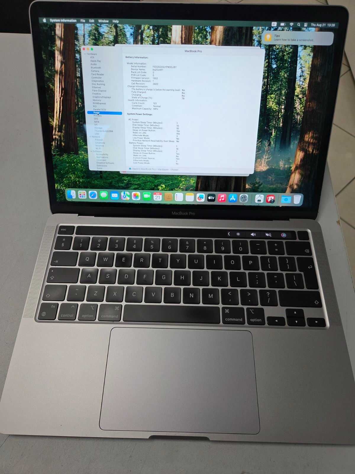 Macbook Pro M1 с гаранция