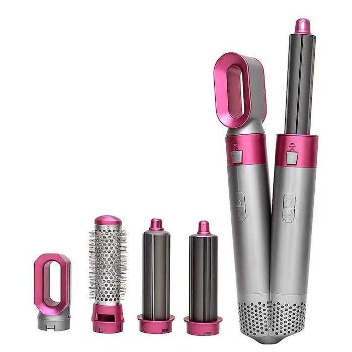 5 в 1 Мултифункционален сешоар, преса и маша за коса Hot Air Styler