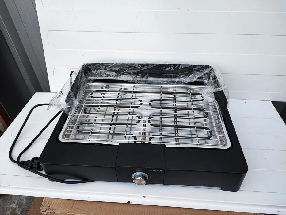 Gratar electric Severin PG 8565 , 2200W, termostat reglabil, Safe Touc
