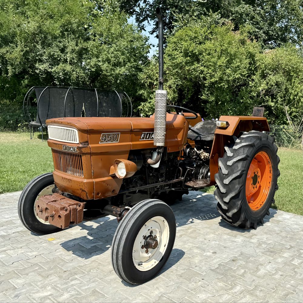 Tractor Fiat 450 / 445,import recent,două manete,stare impecabilă, TOP