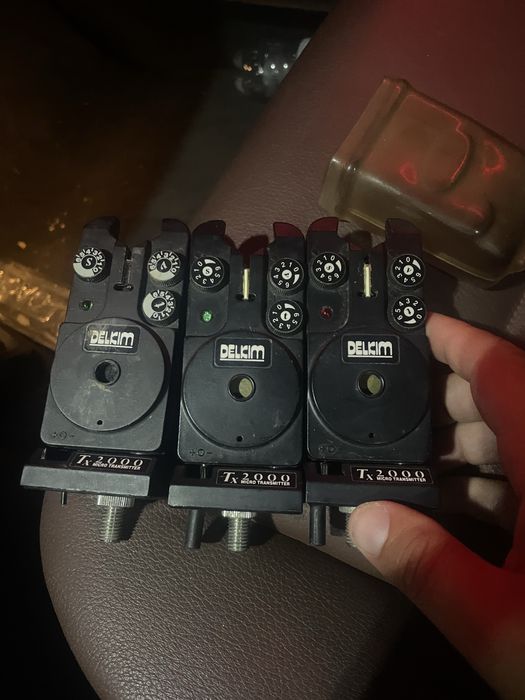 Set Avertizori 3 Avertizori Delkim TX2000 + Statie Delkim RX2000