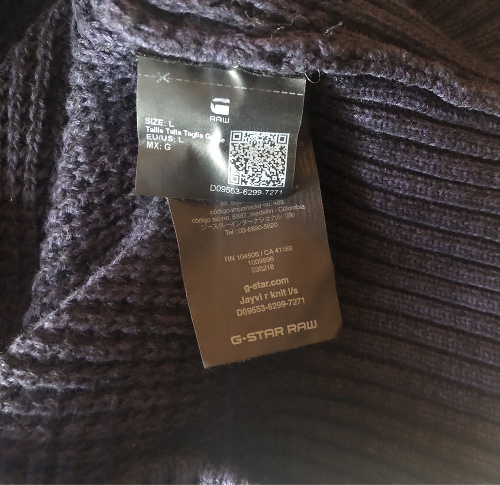 G-Star RAW Knitted Pullover ОРИГИНАЛЕН мъжки пуловер - L