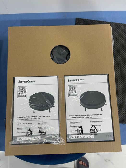 Robot aspirator silver crest nou cu garanție