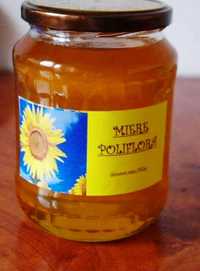 Miere de rapita si miere de floarea soarelui 100% NATURALA, 30 lei/kg