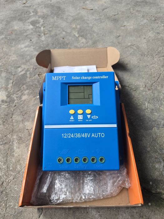 Vand controller/regulator MPPT de 12V/24V/36V/48V pt. incarcare solara