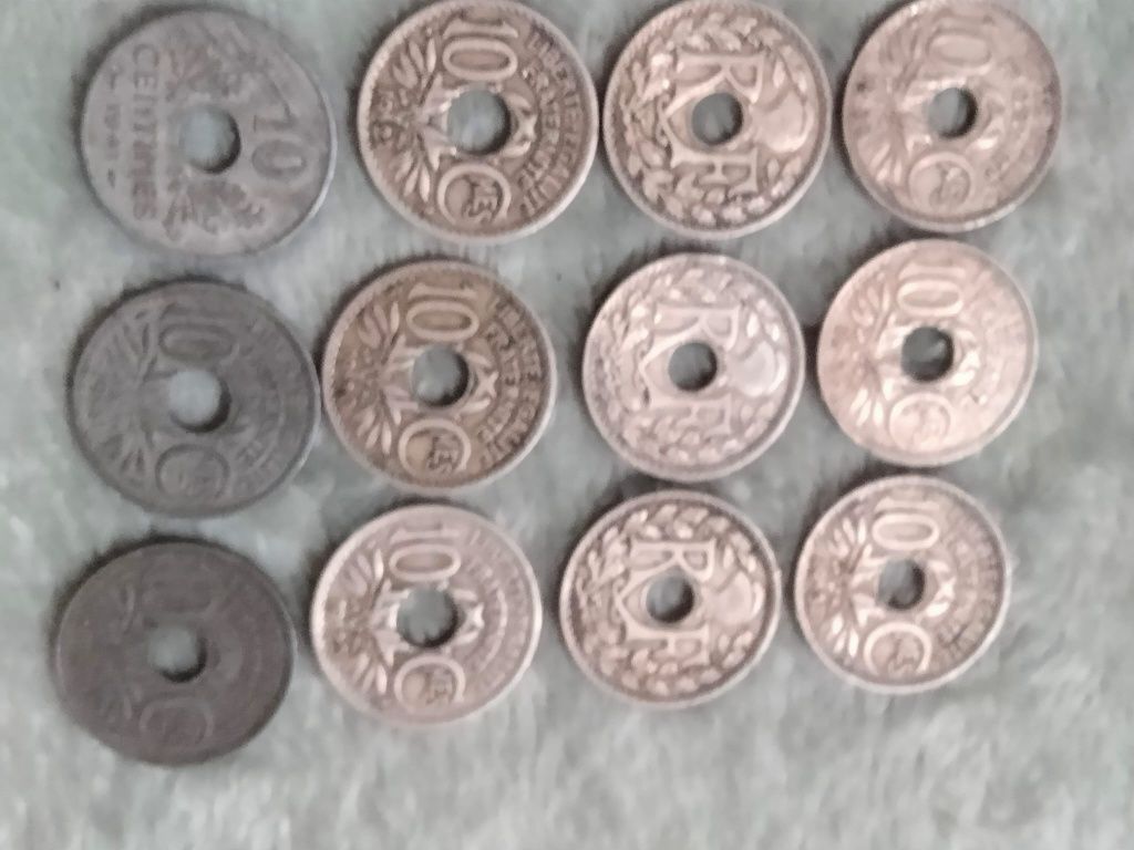 Monede franta vechi