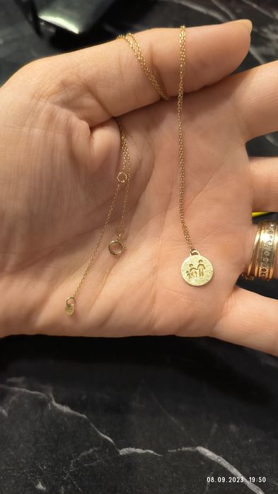 Lanț aur cu bănuț